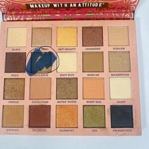 Rude Roaring 20s Eyeshadow Palette Indulgence Makeup Palette 1 Color Damaged